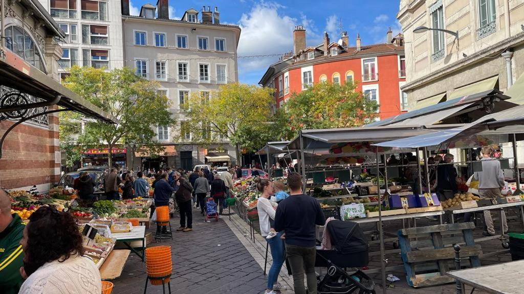Cosy And Calm In Grenoble City Heart With Free And Large Parking Q-Park Chavant Extérieur photo